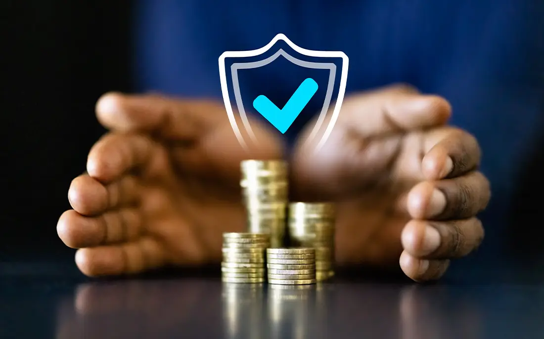 safe money concept image